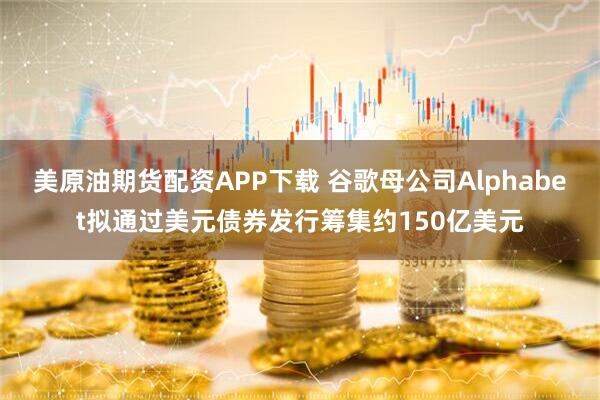 美原油期货配资APP下载 谷歌母公司Alphabet拟通过美元债券发行筹集约150亿美元